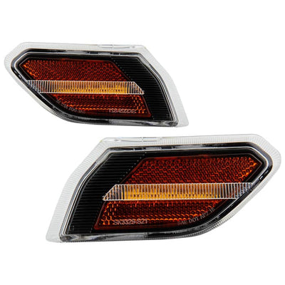 Spyder Feux de position latéraux DEL noirs | 18-21 Jeep WRANGLER/20-21 Jeep Gladiator