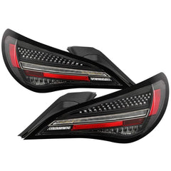 Spyder Apex Black LED Tail Lights - Sequential LED Turn Signal Lights | 14-19 Mercedes Benz Cla