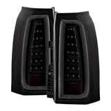 Spyder Light Bar LED Tail Lights - Black Smoke (5089465)