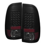 Spyder LED Tail Lights - Black Smoked (9027642)