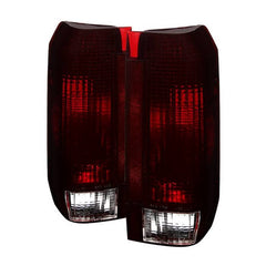 Spyder OE Style Tail Lights - Red Smoked — for select Ford vehicles (9030567)