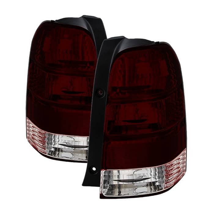 Spyder OEM Style Tail Lights - Red Smoked — 2001-2007 Ford Escape (9030970)
