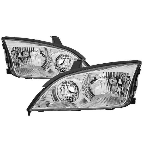 Spyder OEM Style Headlights - Chrome — 2005-2007 Ford Focus (9037320)