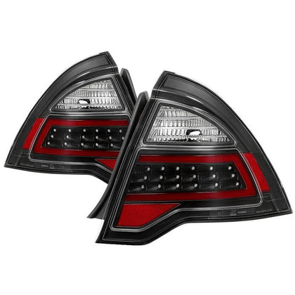 Spyder Light Bar LED Tail Lights - Black (9041655)
