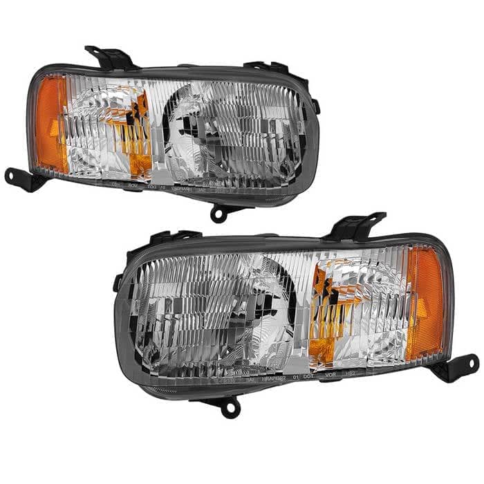 Spyder OEM Style Headlights - Chrome — 2001-2004 Ford Escape (9042607)