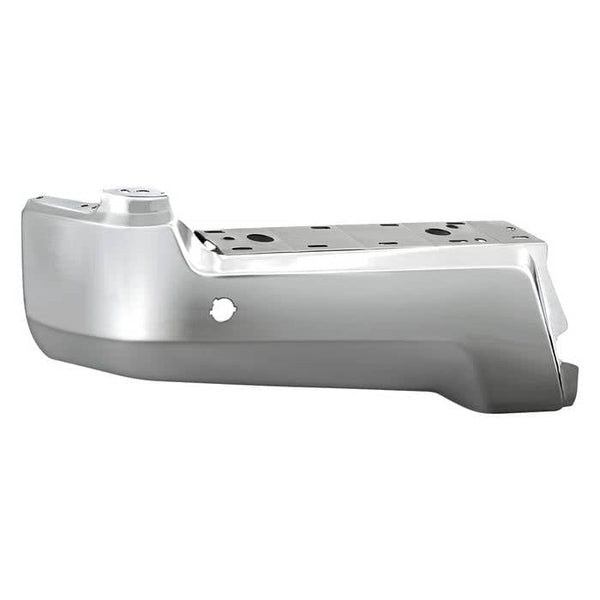 Spyder Xtune Chrome Rear Bumper Cap End | 17-19 Ford F250/F350 W/Sensor Hole (SPY-9048999)