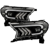 Spyder Full LED Projector Headlights w/ Sequential Turn (9050695)