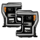 Spyder Full LED Headlights w/ Welcome Light Function - Black
