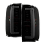 XTUNE BLACK SMOKED LED LIGHT BAR TAIL LIGHTS | 2015-2022 CHEVROLET COLORADO/2015-2019 GMC CANYON