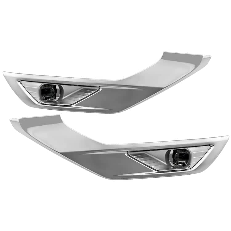 Spyder Clear OEM LED Fog Lights W/Universal Switch | 2022-2024 Mitsubishi Outlander