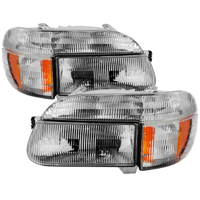Spyder Xtune OE Chrome OE Headlights W/Corner Signal Lamp | 1995-2001 Ford EXPLORER/1997 Mercury Mountaineer