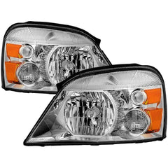 Spyder Xtune OE Chrome OEM Style Headlights | 2004-2007 Ford Freestar