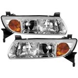 XTUNE OE CHROME OEM STYLE HEADLIGHTS | 2000-2002 SATURN L SERIES