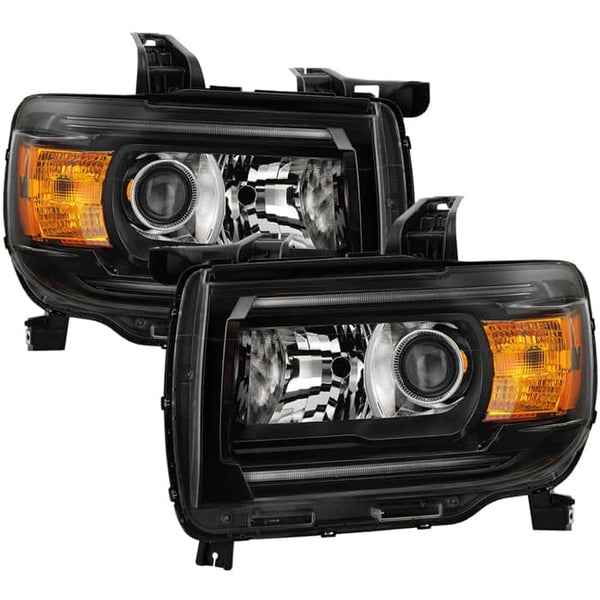 Spyder Xtune OE Black OEM Style Headlights | 2015-2022 GMC Canyon