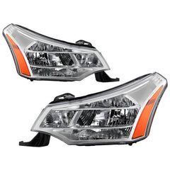 Spyder Xtune Poe Crystal Headlights | 2008-2011 Ford Focus (SPY-9948909)