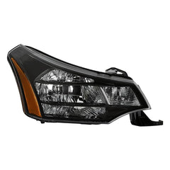 Spyder Xtune Poe Black Headlights | 2008-2011 Ford Focus