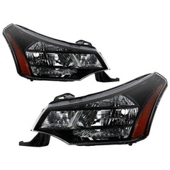 Spyder Xtune Poe Crystal Headlights | 2008-2011 Ford Focus (SPY-9948930)