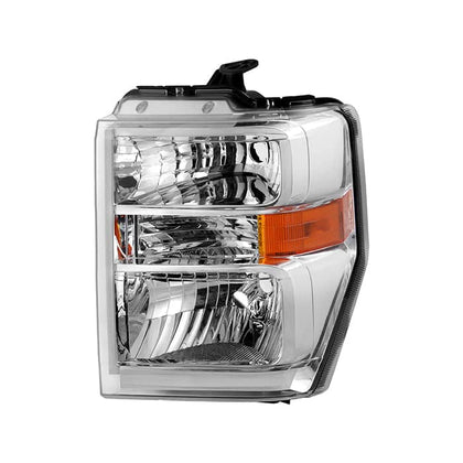 XTUNE POE DRIVER SIDE CRYSTAL HEADLIGHT | 2008-2014 FORD E150/E250/2008-2019 FORD S/DUTY