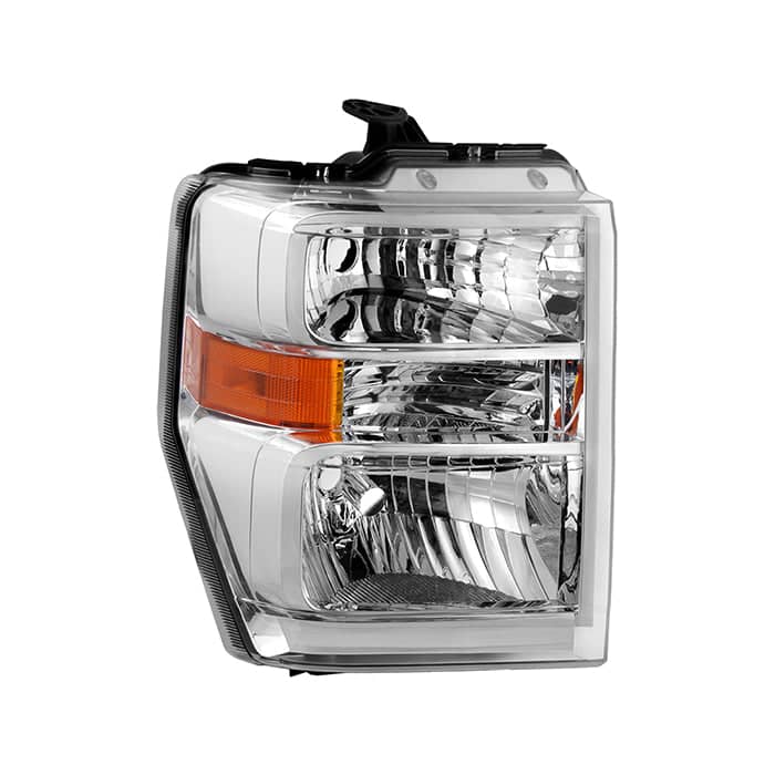 Spyder Xtune Passenger Side Crystal Headlight | 2008-2019 Superduty