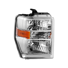 Spyder Xtune Passenger Side Crystal Headlight | 2008-2019 Superduty
