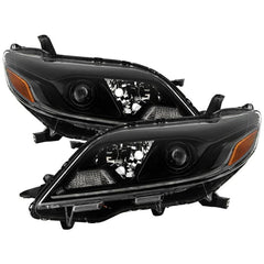 Spyder Projector Headlight - OE Black