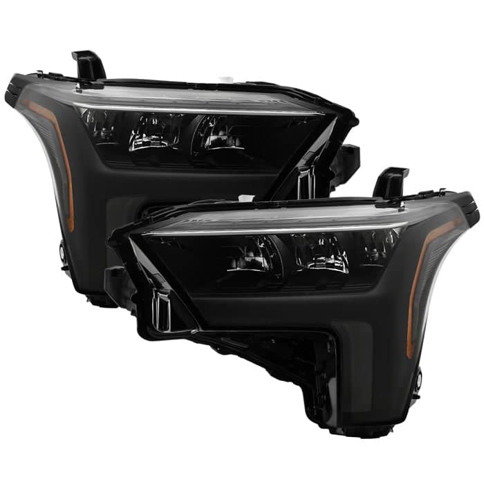 Spyder Xtune OE Black LED Headlights | 2022-2024 Toyota Tundra