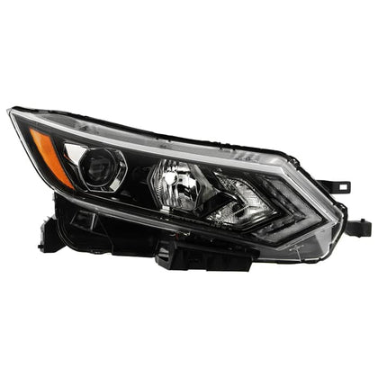 Spyder Projector Headlight - OE Black Right