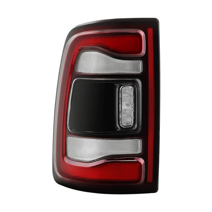 Spyder Black Bezel LED Tail Light - OE Left — 2019-2024 Ram 2500 (9957369)