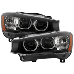 Spyder Xtune OE Black Halogen Projector Headlights | 2015-2018 BMW X3/X4