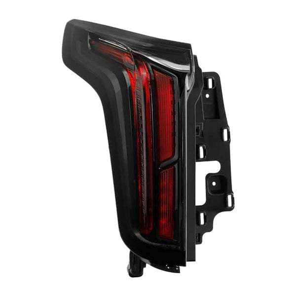 Spyder Xtune Feu arrière à DEL Poe - transparent/noir | 2020-2023 Cadillac XT6 côté conducteur