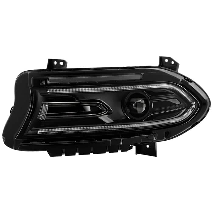 Spyder Xtune Poe LED Projector Headlight | 2022-2023 Dodge Charger Driver Side