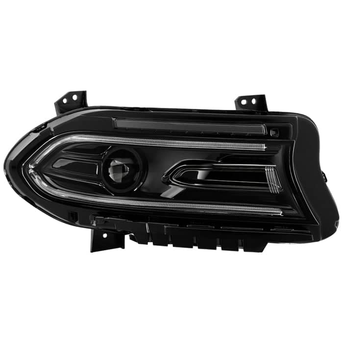 Spyder Xtune Poe LED Projector Headlight | 2022-2023 Dodge Charger Passenger Side