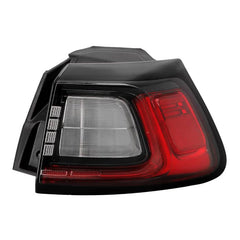 Spyder Xtune Poe Outer Clear Red LED Tail Light | 2019-2024 Jeep Cherokee Passenger Side