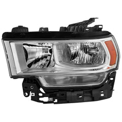 Spyder Xtune Poe Chrome Bezel Halogen Headlight | 2019-2024 Ram 2500 Driver Side