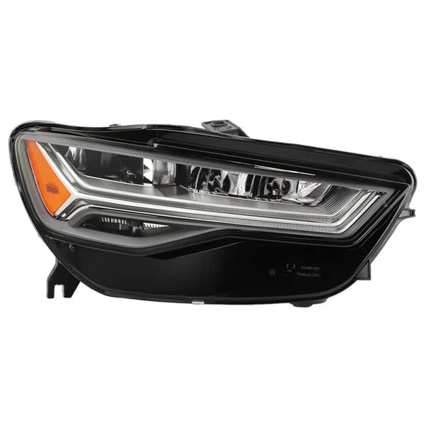 Spyder Xtune Poe LED Headlight | 2016-2018 Audi A6 Passenger Side