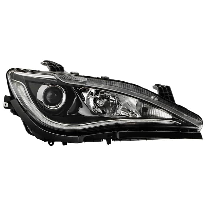Spyder Xtune Poe Chrome Trim Headlight | 2017-2020 Chrysler Pacifica Passenger Side