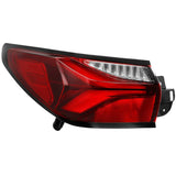 XTUNE POE OUTER RED CLEAR LED TAIL LIGHT | 2019-2022 CHEVROLET BLAZER DRIVER SIDE