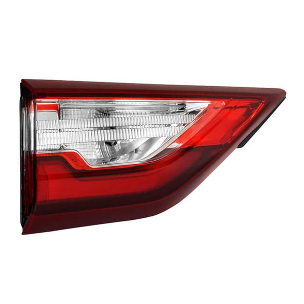 Spyder Xtune Poe Inner Black Clear LED Tail Lights | 2018-2021 Chevrolet Traverse Driver Side