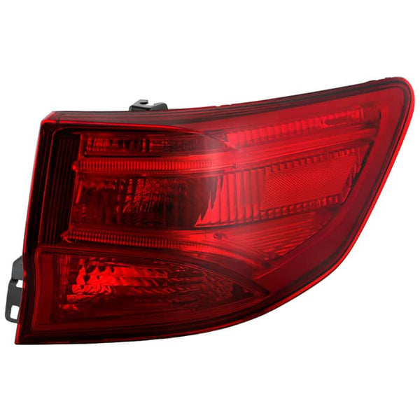 Spyder Xtune OE Outer Red LED Tail Light | 2014-2020 Acura Mdx Passenger Side