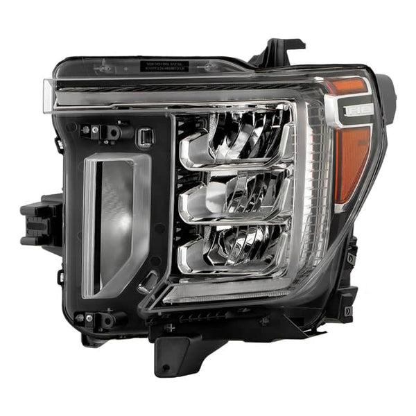 Spyder Xtune Poe Halogen LED Headlight | 2020-2023 Sierra 2500HD/3500HD Driver Side