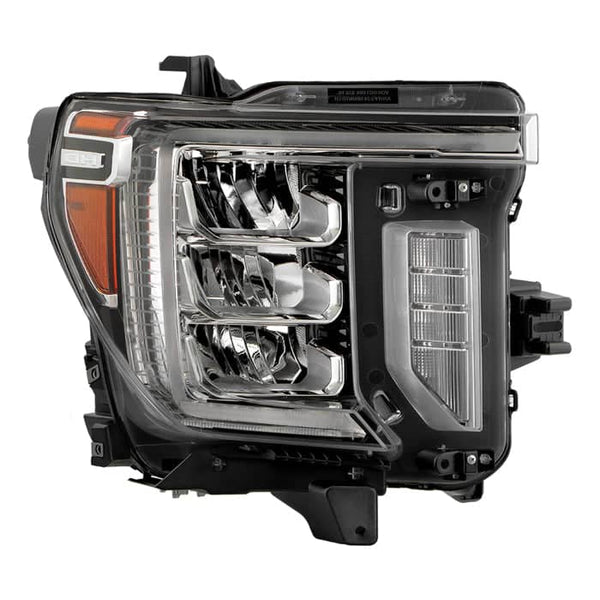 Spyder Xtune Poe LED Headlight | 2020-2023 Sierra 2500HD/3500HD Passenger Side