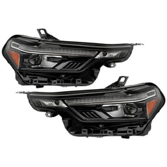 Spyder Xtune Poe Black LED Headlights | 2023-2025 Chevrolet Colorado