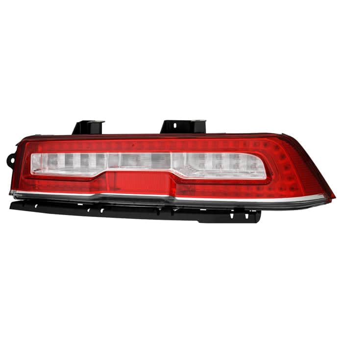 Spyder Xtune Poe LED Red Clear Tail Light | 2014-2015 Chevrolet Camaro Driver Side