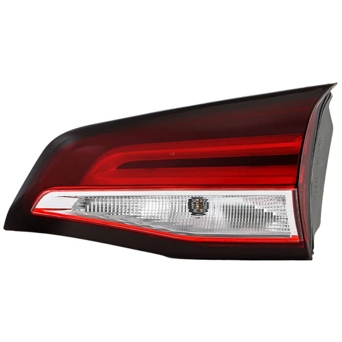 Spyder Xtune Poe Inner Red Clear LED Tail Light | 2022-2024 Chevrolet Equinox Passenger Side