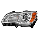 XTUNE POE CHROME BEZEL PROJECTOR HEADLIGHT | 2011-2014 CHRYSLER 400 DRIVER SIDE
