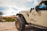 DV8 Offroad 2020+ Gladiator Oe Plus Side Steps Black