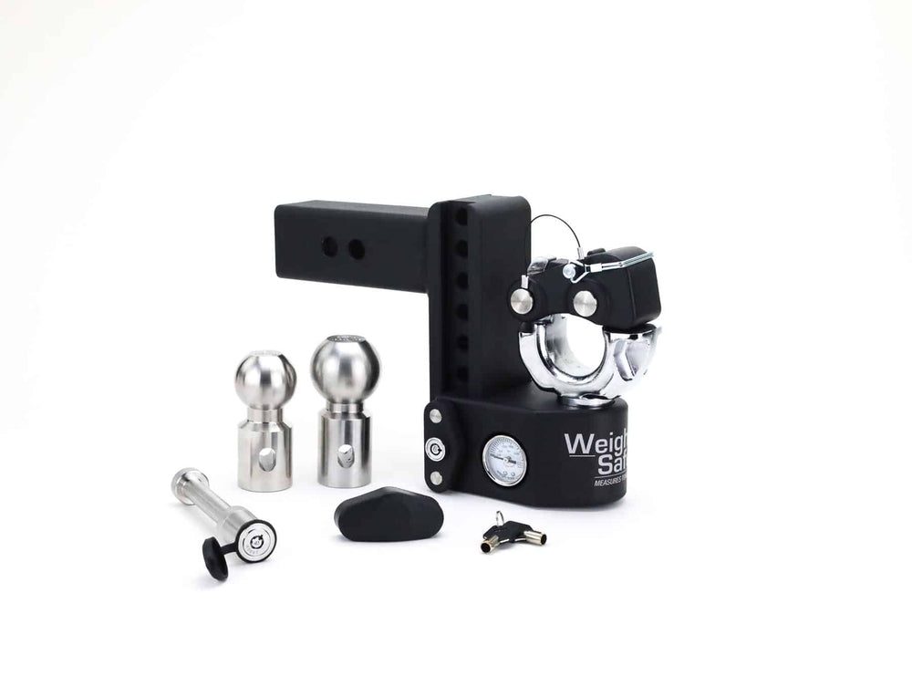 Weigh Safe Steel Weigh Safe 6" Drop 2.5" Shank With Towballs And Pintle Includes Ws05 Hit
