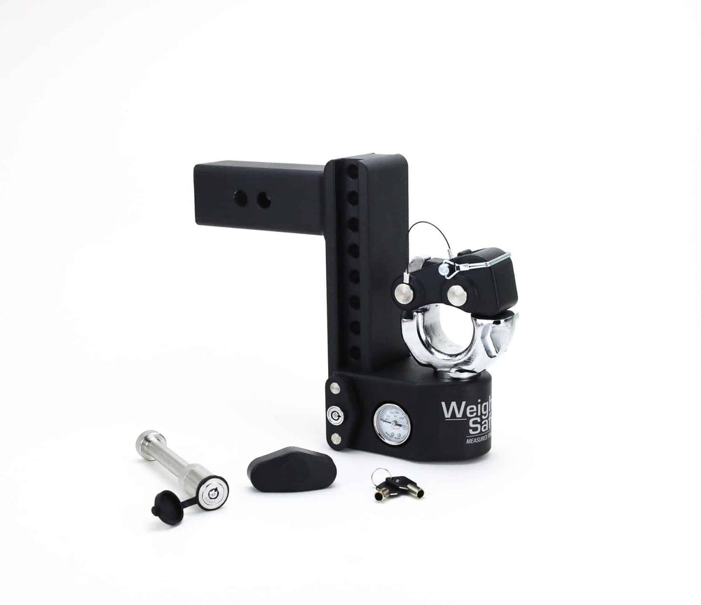 Weigh Safe Steel Weigh Safe 8" Drop 2.5" Shank With Pintle And No Tow Balls Includes Ws05