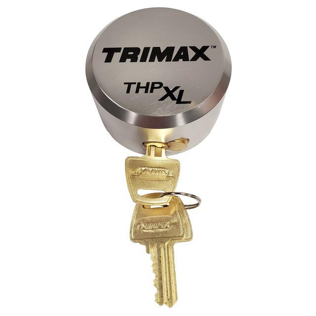 Trimax Locks Aluminum Inhockey Puckin Internal Shackle Trailer Door Lockuniversal Fitsilver
