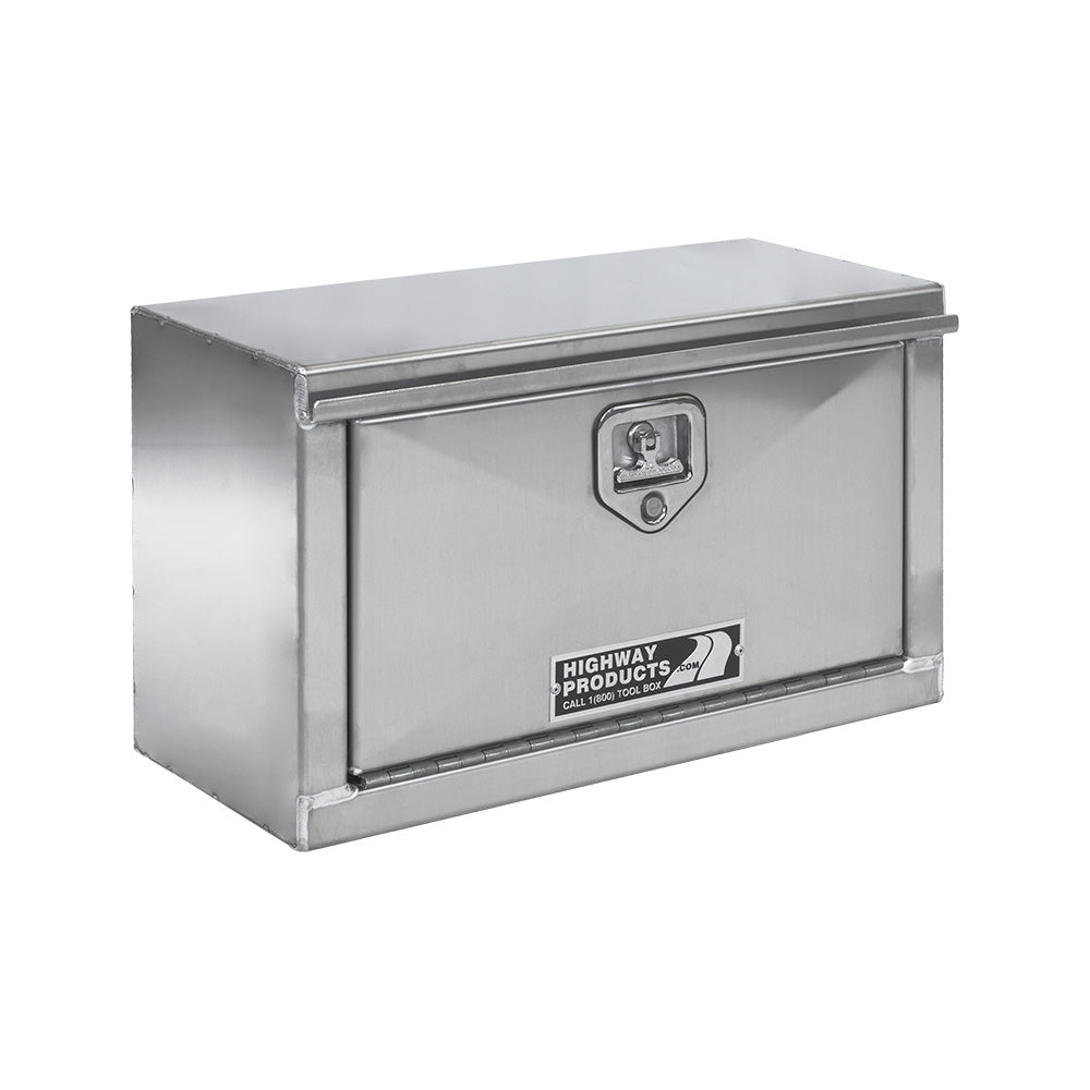 Highway Product 30 X 18 X 13 Aluminum Single Drop Door Underbody Tool Box - 0112-013